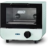 Dash DMTO100GBAQ04 Mini Toaster Oven Cooker for Bread, Bagels, Cookies, Pizza, Paninis & More with Baking Tray, Rack, Auto Sh