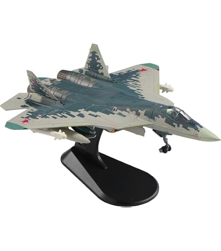 Amazon.com: NUOTIE Sukhoi SU-57 Felon 1/72 Diecast Metal Aircraft
