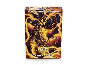 Arcane Tinmen ApS ART12603 Dragon Shield: Japanese Art Sleeves-Syber (60 Stück), Mehrfarbig