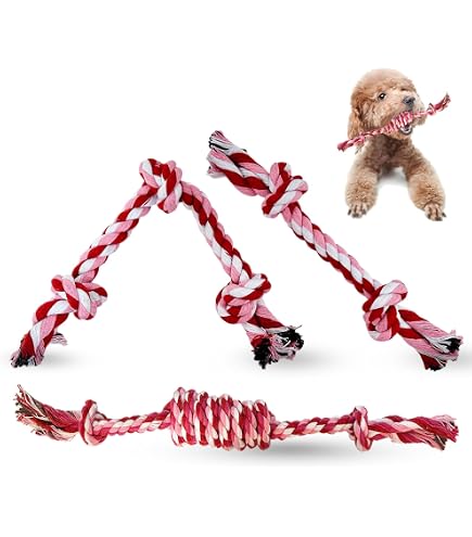 Mammoth Pet Flossy Chews Rope Bone Dog Toy - 2 Pack, Large 14-Inch, For Chewing & Tug-of-War - View #12