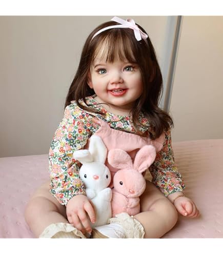 Amazon.com: COSHENG-24 Inch Lifelike Sue-Sue Toddler Reborn Baby