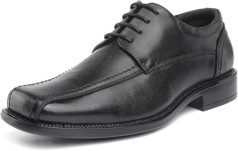 Bruno Marc Men's Black Classic Leather Dress Oxford Shoes Thomson-01 Size 10 M US