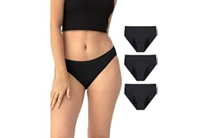 Neione Period Underwear Cheeky Menstrual Panties Breathable Modal Bikini Women Girls