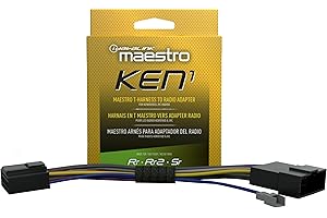 Idatalink Maestro Acc-HU-KEN1 Plug and Play Installation T-Harness for Select Kenwood & JVC Car Radios with 22-Pin Connector (ADS-MRR, ADS-MRR2 or ADS-MSR Module Required)