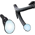 Hafny Drop Bar Bike Mirror, HD, Shatter-Proof, HD Convex Blue Glass Mirror (Anti-glare Blue Glass Lens)