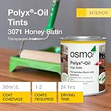 Osmo Polyx Tint Hard Wax Oil 3071 Honey Satin 750ml Oak Pine Beech view 2