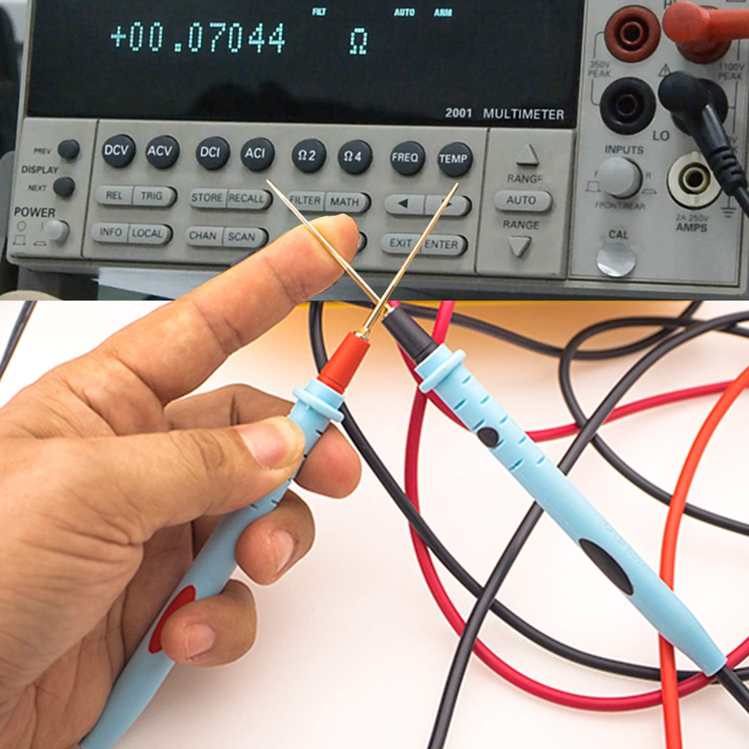 UNIROI Multimeter Test Leads Kit, Digital Multimeter Leads Pen Line