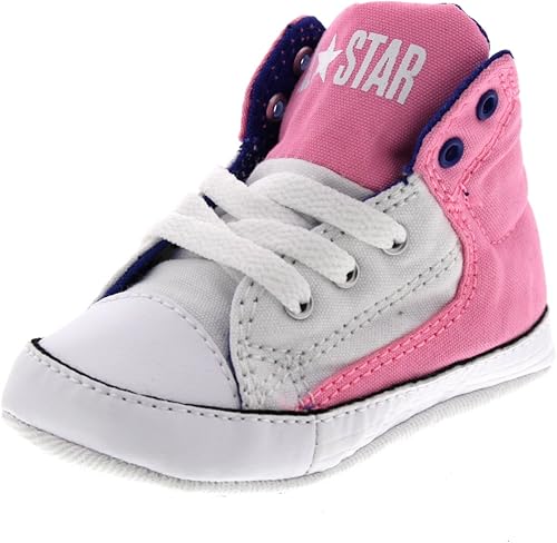 pink converse crib shoes