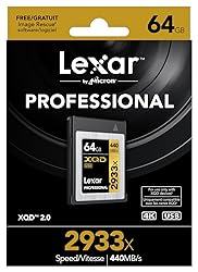 Lexar Professional 2933x 64GB XQD 2.0 Card