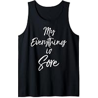Funny "Resting Beach Face" Women's Tank Top - Cotton Blend Sleeveless Vest, Casual Summer Workout Tee, Pink