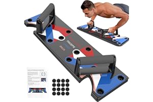 BERLENG Upgraded Push Up Board, 15 in 1 Home Workout Equipment Multi-Functional Pushup Stands System Fitness Floor Chest Muscle Exercise Professional Equipment Burn Fat Strength Training Arm Men Weights