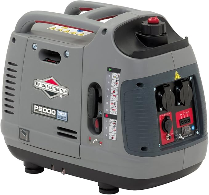 Briggs & Stratton Powersmart P2000 Petrol Portable Inverter Generator Amazon.co.uk DIY & Tools