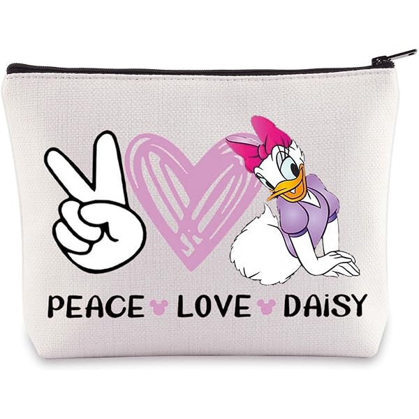 CMNM Da-sy Duck Cartoon Crossbody Bag - Funny Character Bag, Adjustable Strap, 3 Pockets, Gift For Fans & Friends