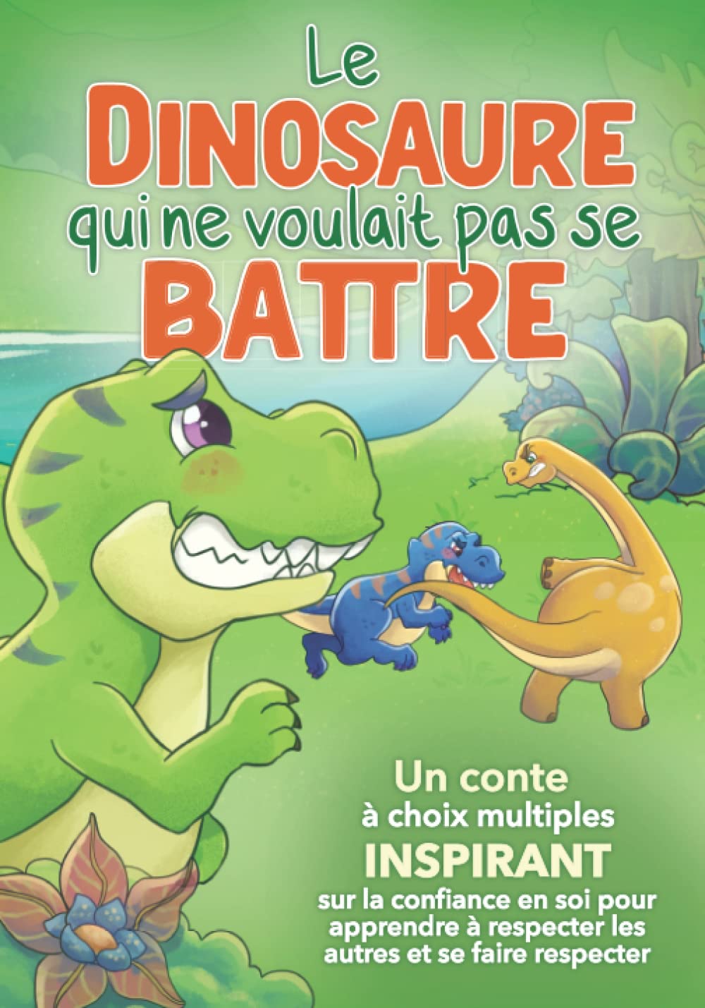 Mua Le dinosaure qui ne voulait pas se battre Livre dinosaure pour enfants de 5 à 8 ans sur l