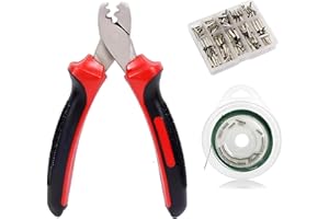 CROCH Hand Crimper Tools for Crimping Fishing Leader, Shark Fishing Rigs