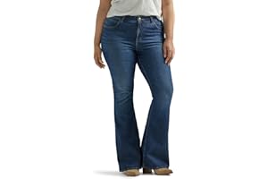 Lee Womens Plus Size Legendary Mid Rise Flare JeanJeans