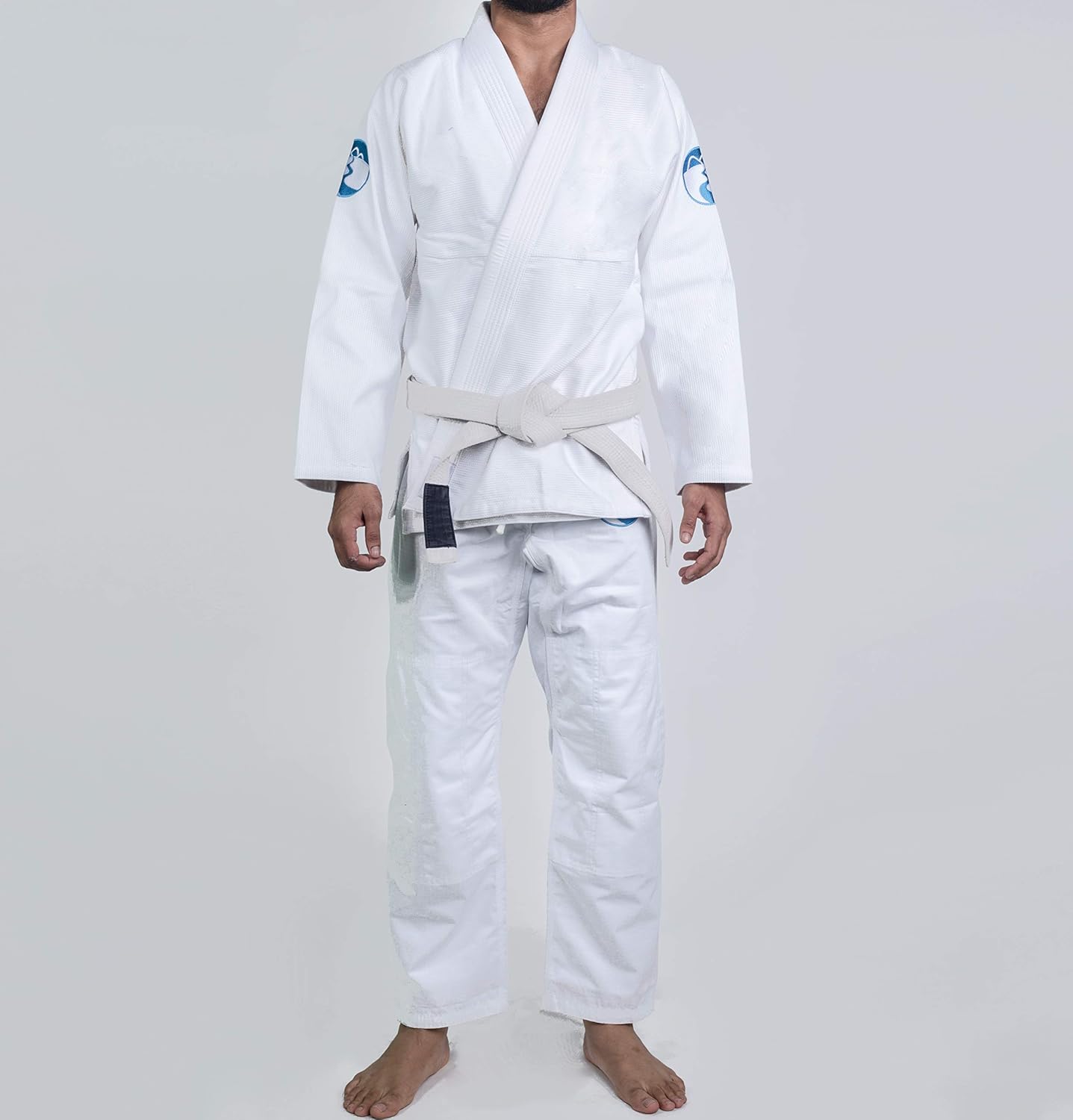white bjj gi