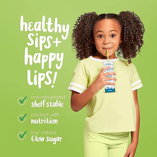 RIPPLE NON-DAIRY MILK, ORIGINAL | VEGAN MILK WITH 8G PEA PROTEIN| SHELF STABLE SINGLE SERVE CARTONS | ON-THE-GO | NON-GMO, PLANT BASED, GLUTEN FREE | 8 OZ, PACK OF 4