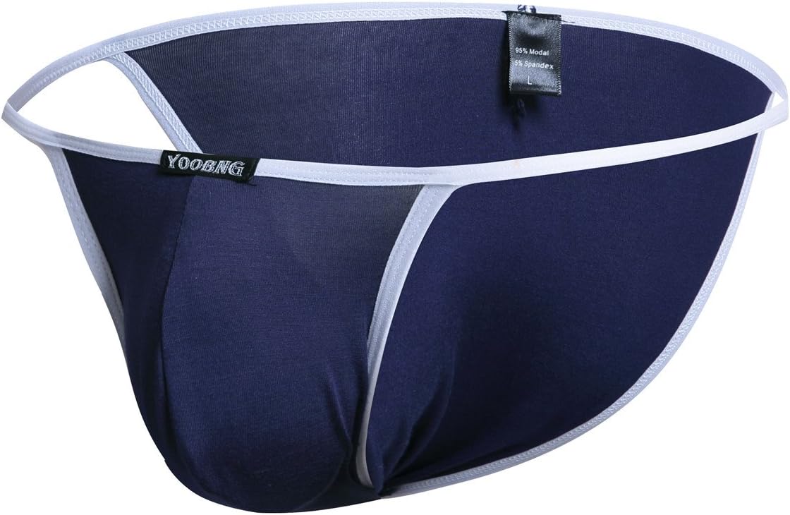 Sexy Men's Underwear Modal G-String Thongs Bulge Pouch Jockstrap T-Back Panty