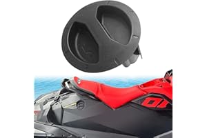 CPOWACE 1pc Black Rear Access Cover Compatible with Sea-Doo Spark ACE 900 2015-2019 Accessories, Access Cap Replace 291003390