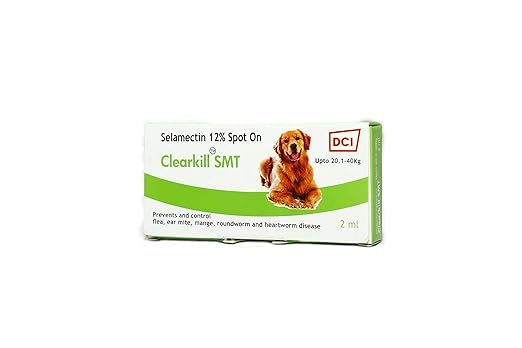 Clearkill SMT Selamectin 12% Spot on (2 ml)