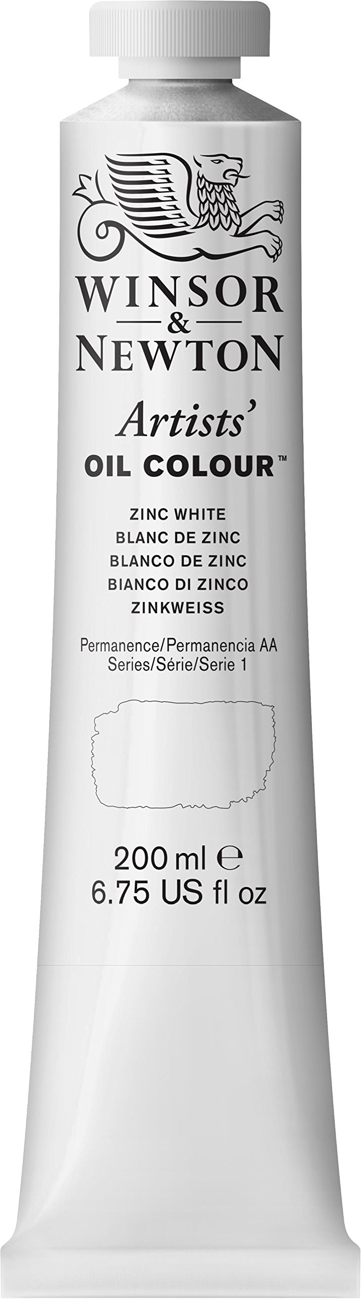 Winsor & Newton 1237748 200ml Artists' Oil Colour - Zinc White