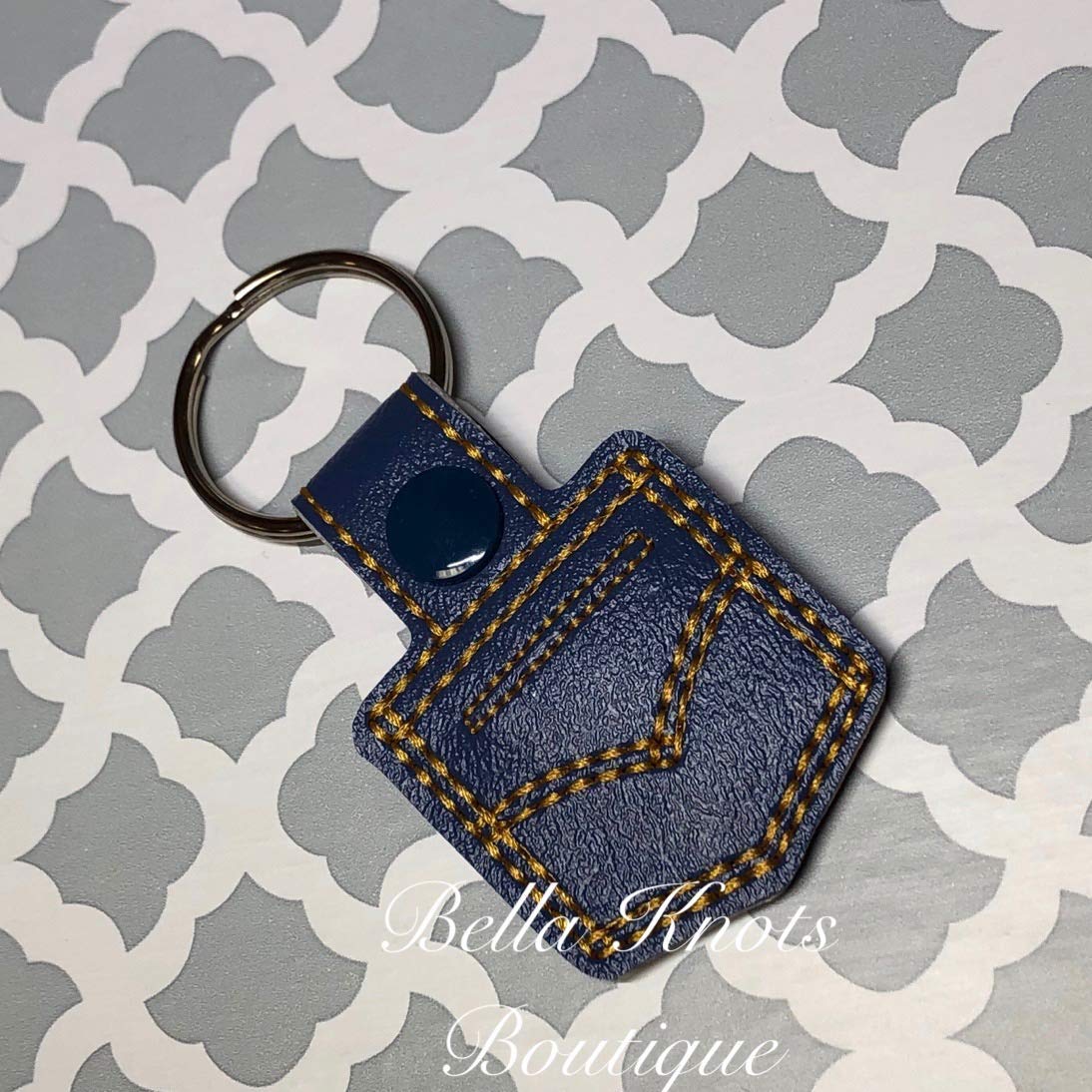 Aldi Quarter Holder Keychain, Coin Holder Keychain Handmade