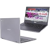 mCover Case Compatible ONLY with 2024~2025 14-inch ASUS Chromebook CM14 (CM1402c) Series Notebook Computers (NOT Fitting Any Other ASUS Models) - Clear