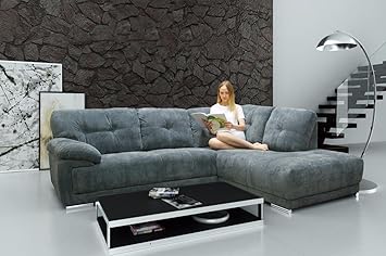 Furniturestop Co Uk Santana Fabric Corner Sofa Right Hand Corner