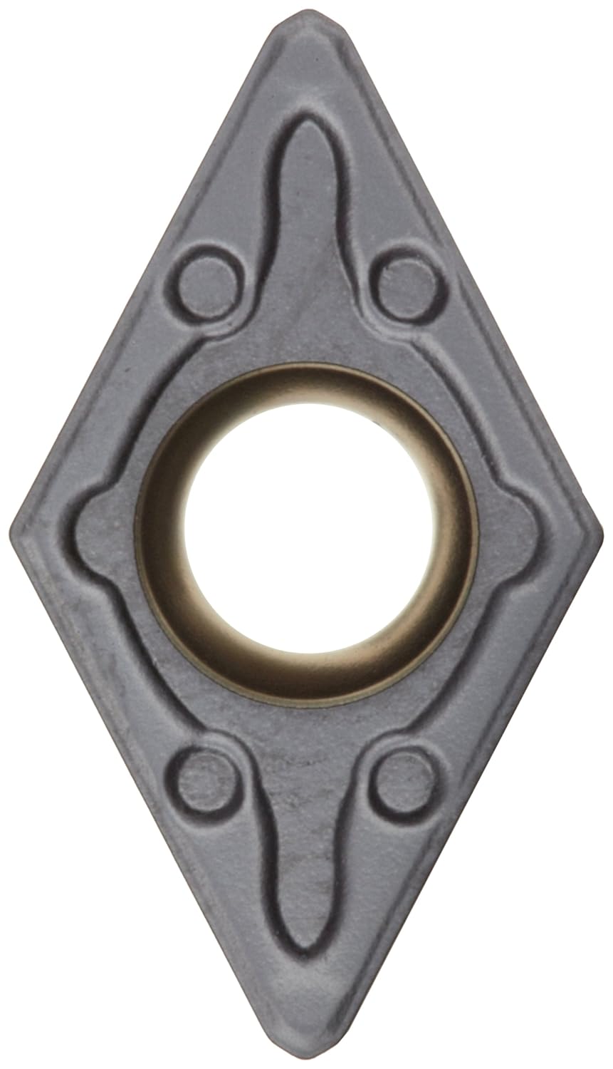 Sandvik Coromant CoroTurn 107 Wiper Carbide Turning Insert, DCMX, 55 Degree Diamond, WM