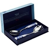 Spode &ndash; Blue Italian &ndash; Blue Italian Salad Servers &ndash; BlueWhite, Set of 2