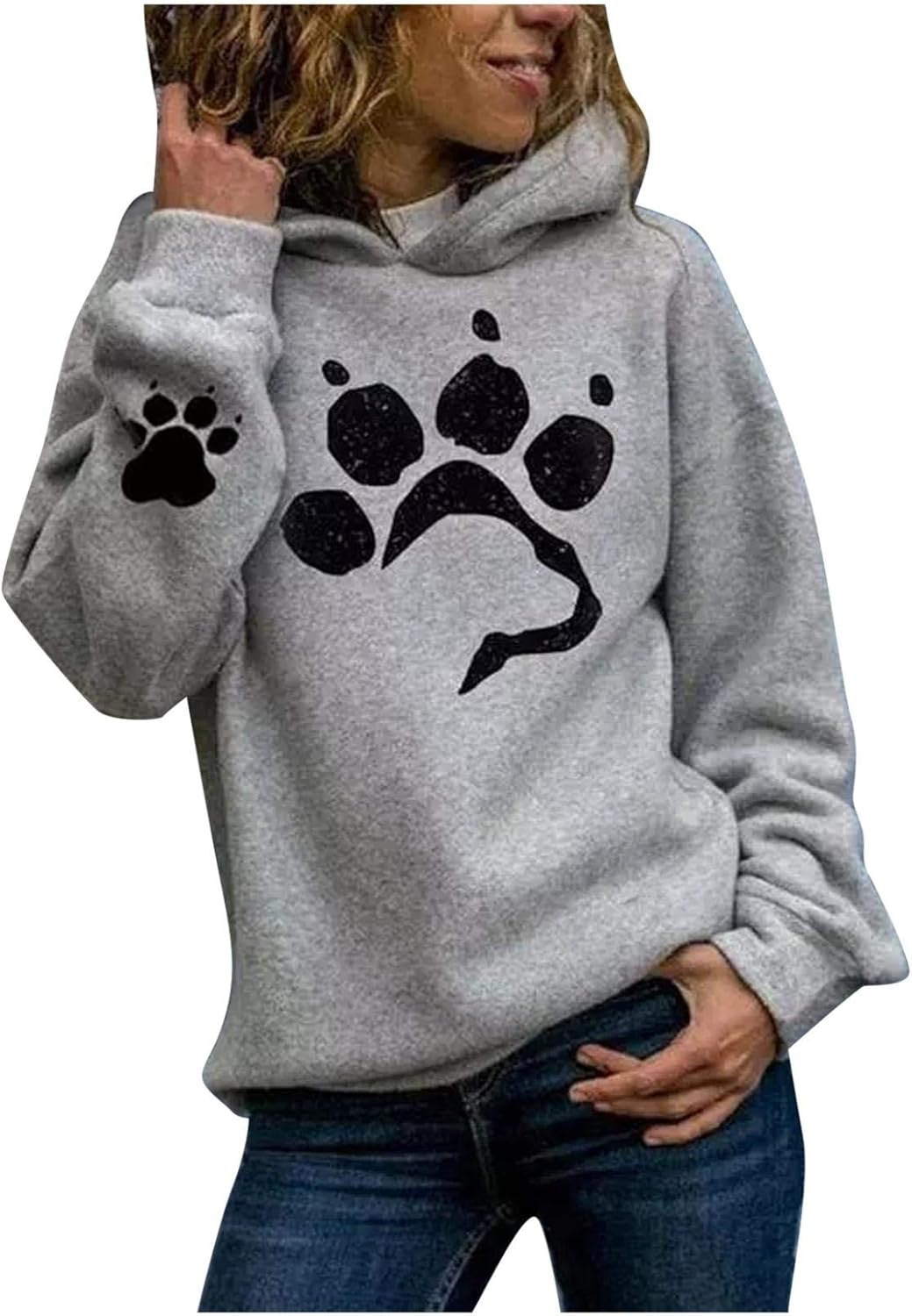 paw print sweater
