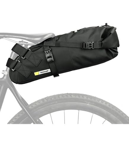 Amazon.com: Topeak BackLoader Bike Bag (Black) - Large - 10L