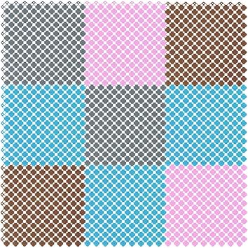 Whaiyao Puzzlematte Rutschfeste Heftmatte Pvc Schneidbar Teppich Rutschfeste Entwasserung Boden Schutzen 6 Farben Color F Size 25x25cm 16pcs Amazon De Kuche Haushalt