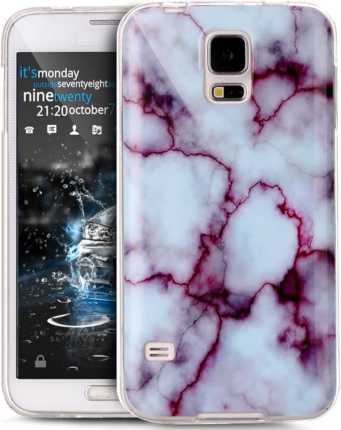 Kompatibel Mit Galaxy S5 Hulle Galaxy S5 Neo Hulle Glanzen Marmor Muster Weich Tpu Silikon Hulle Handyhulle Etui Protective Case Cover Schutzhulle Fur Galaxy S5 S5 Neo Hulle Case Weiss Lila Marble Amazon De Elektronik