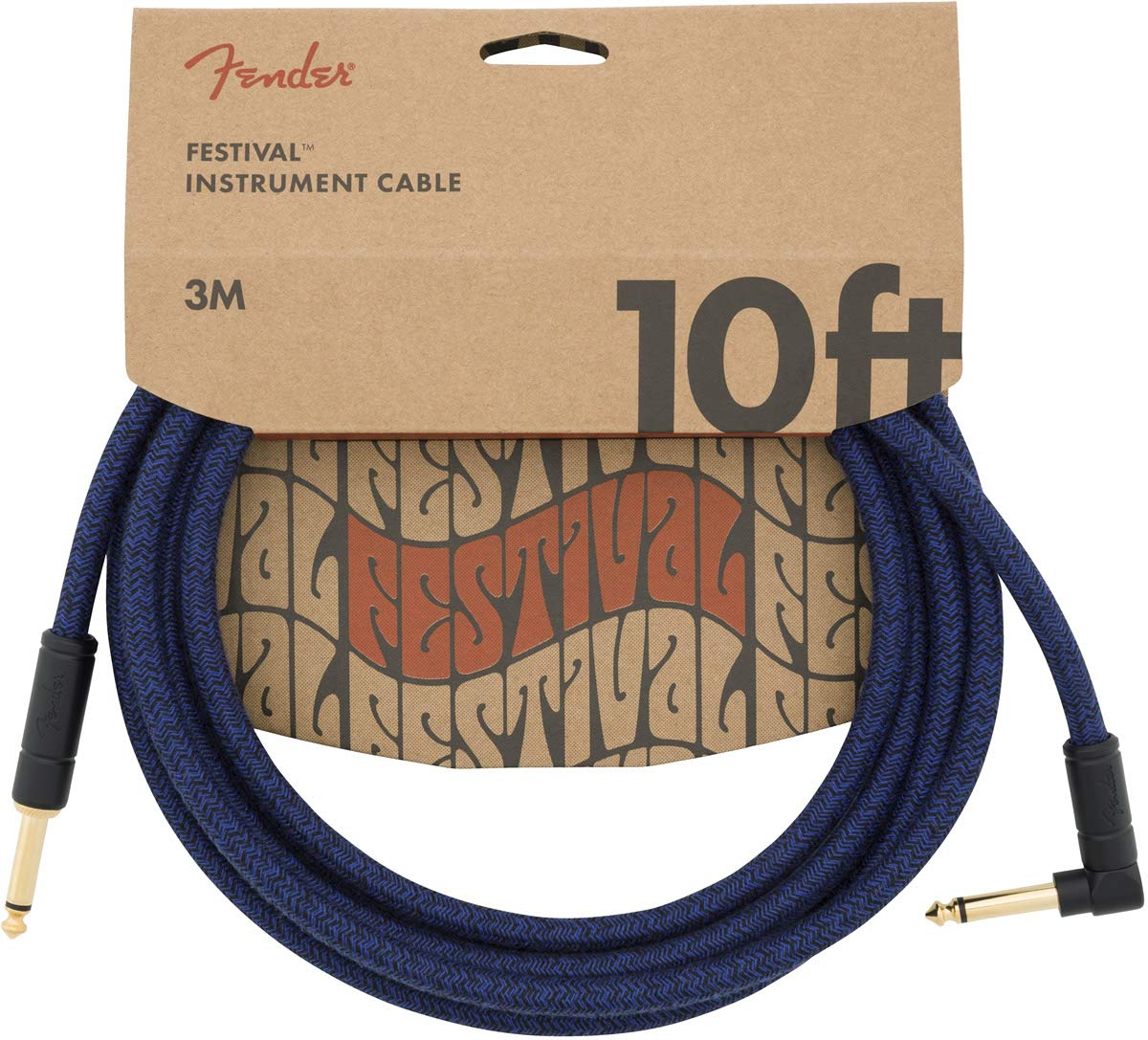 Fender 10' ANG CABLE, BLUE DREAM