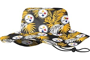 FOCO NFL Team Logo Floral Sport Outdoor Sun Bucket Boonie Hat