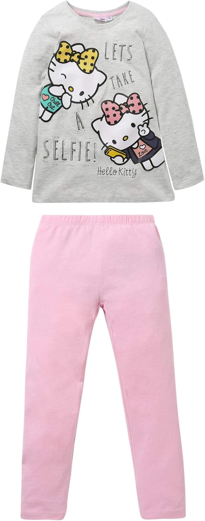 Hello Kitty Pyjama Grey (8 yrs) Amazon.co.uk Clothing