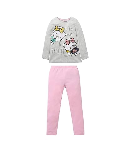 Hello Kitty Pyjama Grau