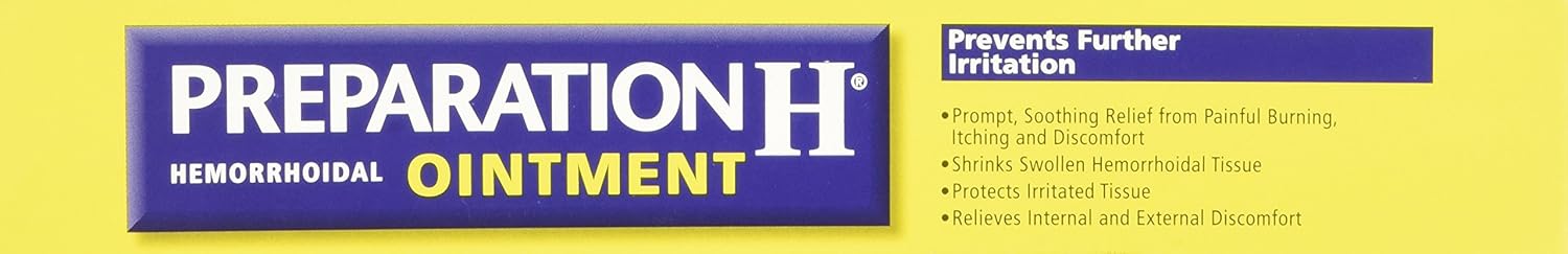 Preparation H Hemorrhoidal Ointment, 2-Ounce Tubes (Pack of 2): Health & Personal Care