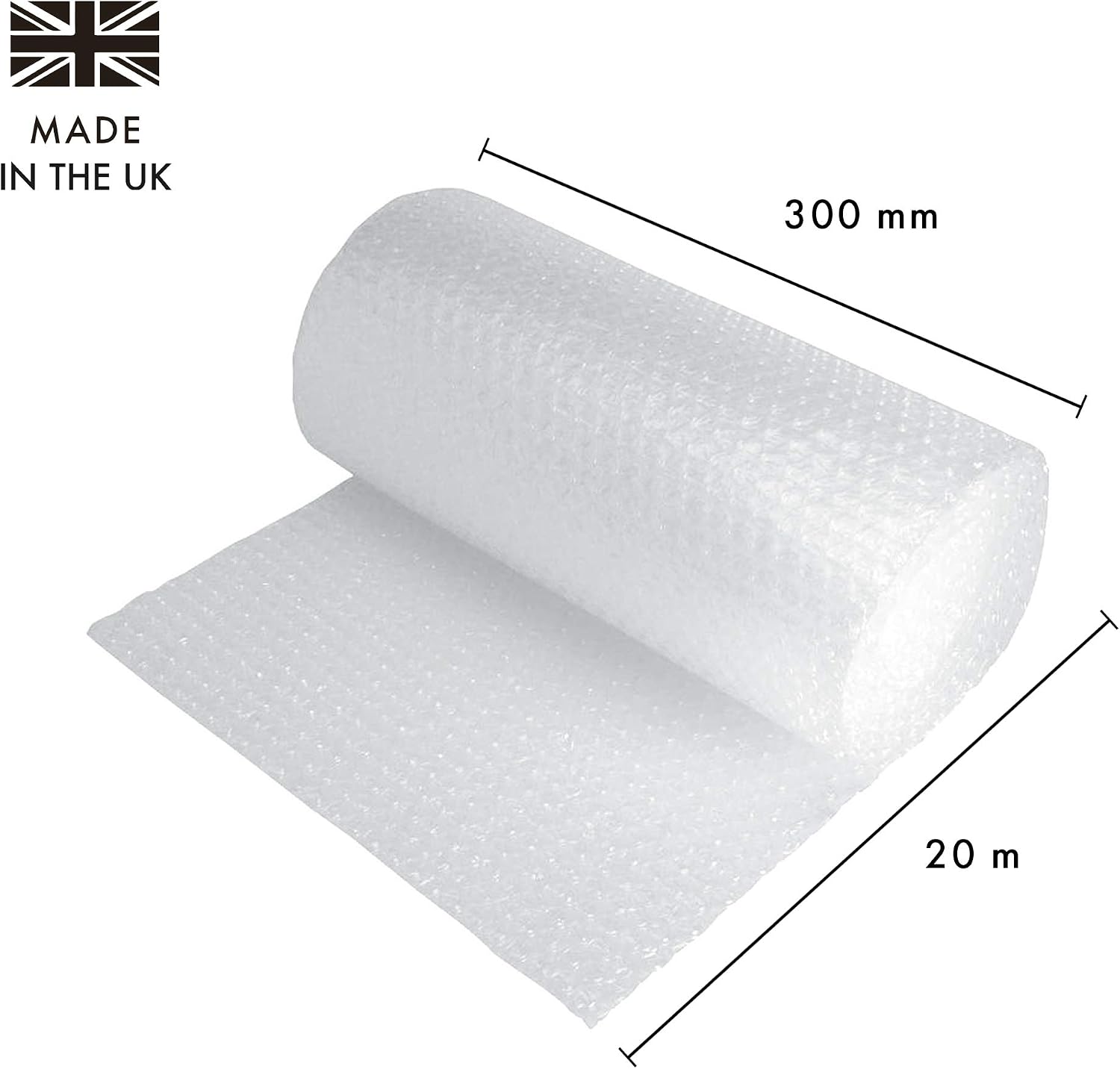 Pukka Pad, Pukka Post, Lightweight Protective Bubble Cushioning Wrap for Packaging and Mailing Small Air Bubbles - Image 3
