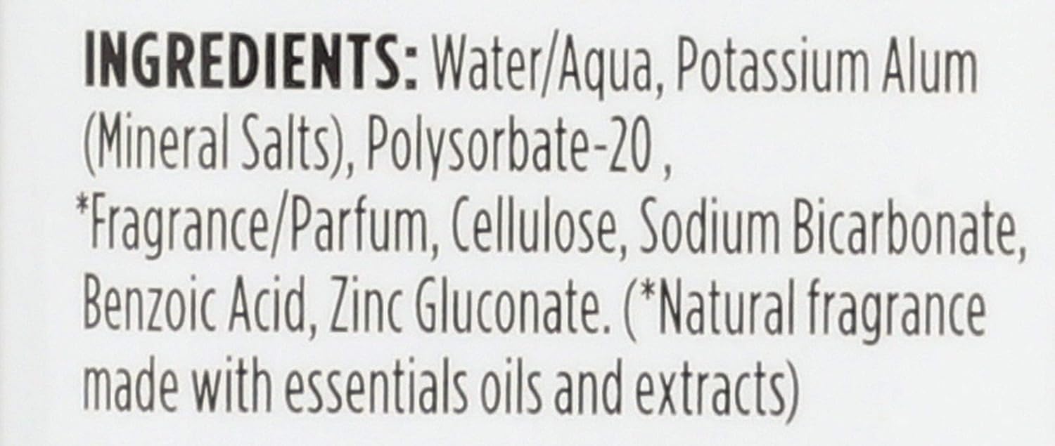 Crystal Mineral Deodorant Roll-On, Lavender & White Tea 2.25 oz: Health & Personal Care