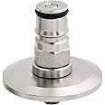 Semfeil Brew 1.5" Tri Clamp Ball Lock homebrew beer conry keg Ball Lock Post SS304 Sanitary Brewer Fitting 50.5mm OD ferrule SS conical fermenter pressure transfer (liquid) 19/32