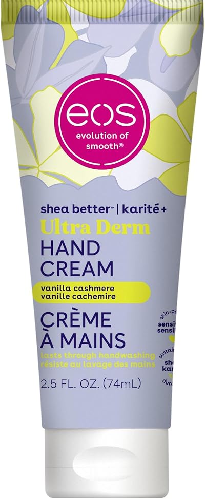 eos Shea Better Hand Cream Vanilla Cashmere 74 ml 2.5 oz Hydration