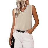 WIHOLL Womens V Neck Lightweight Sweaters Vest Dressy Casual Trendy Tank Tops All-Season Cozy Outfits