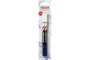 Herlitz Ink Eraser My.Pen 2pcs Ass. – Gel Pens (Capped, Blue, Multicolour, Plastic, Plastic, Ambidextrous)