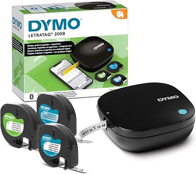 Dymo LetraTag 200B Bluetooth Label Maker Value Pack