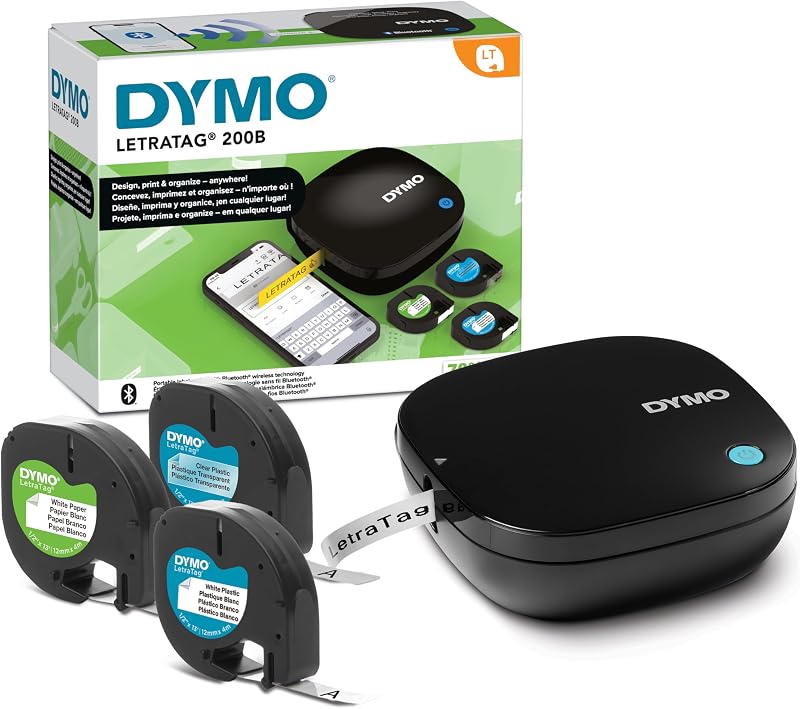 Dymo LetraTag 200B Bluetooth Label Maker Value Pack