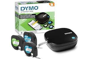 DYMO LetraTag 200B Bluetooth Label Maker, Compact Label Printer, Connects Through Bluetooth Wireless Technology to iOS and An