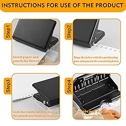 10-Hole Punch Binding Machine for Planners Mini